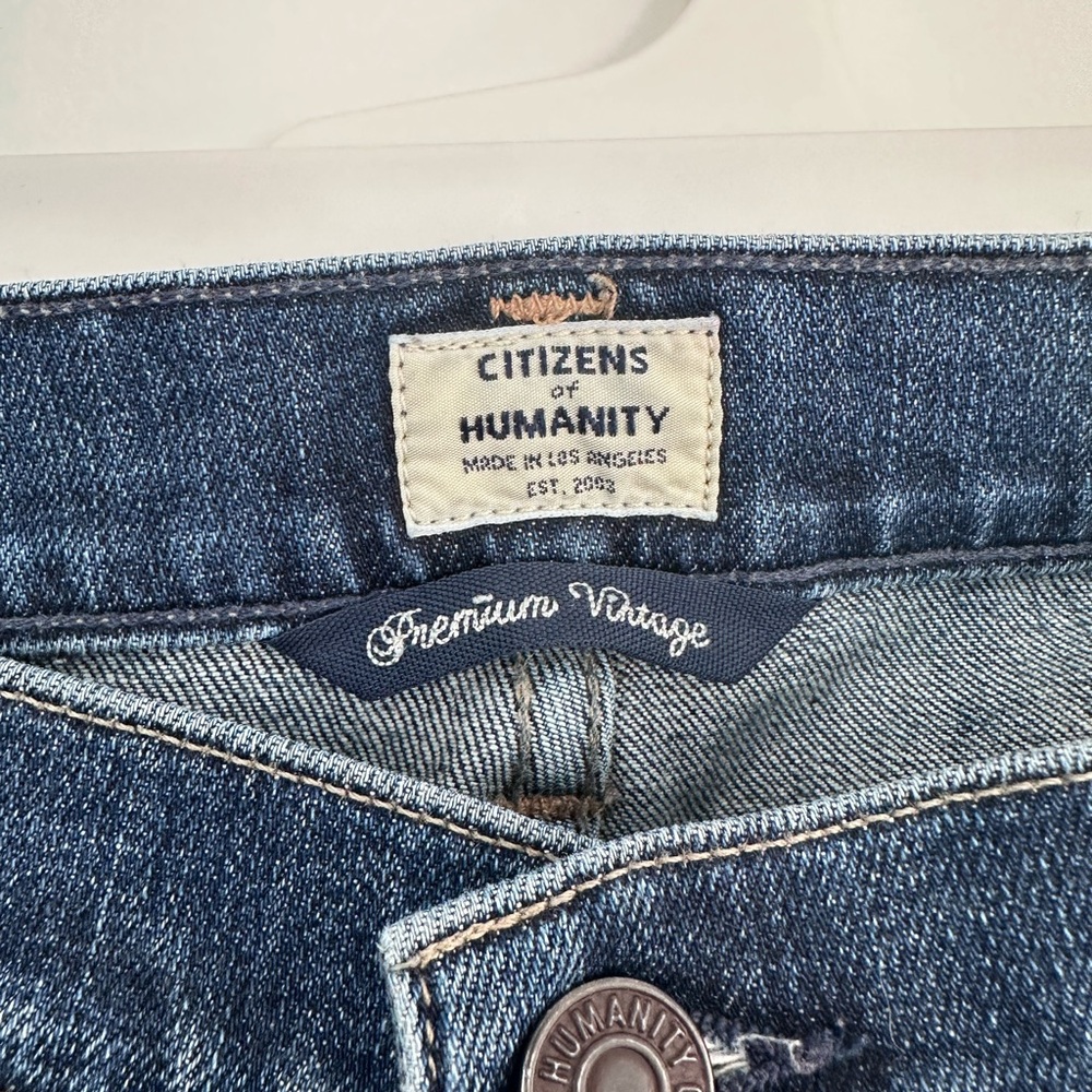 Citizens of Humanity Emerson Slim Boyfriend cropped jeans size 27